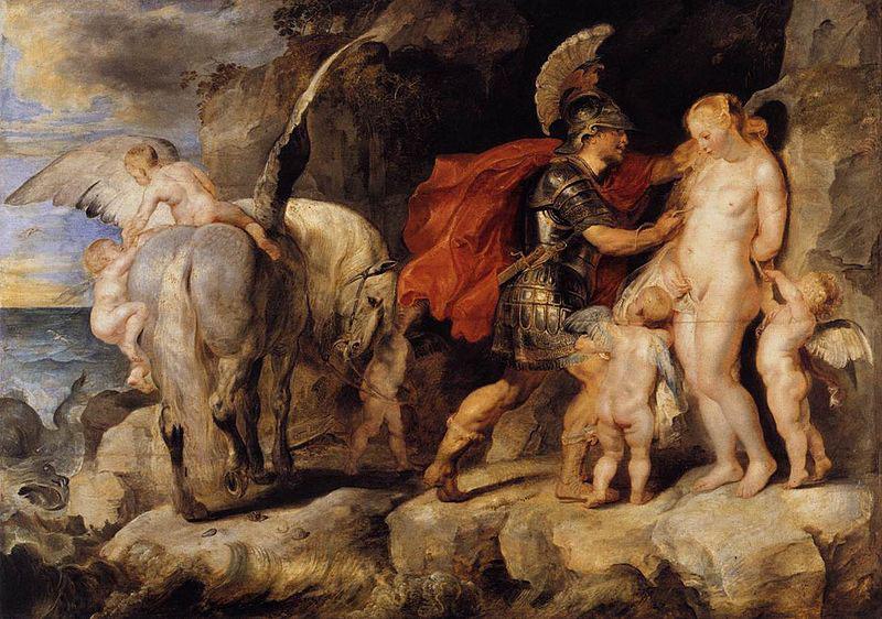 Peter Paul Rubens Perseus Freeing Andromeda oil painting picture